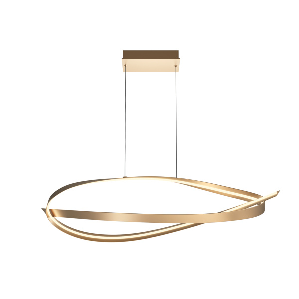 Подвесной светильник LED 38Вт Латунь IP20 Plons MOD283PL-L40BS3K Maytoni