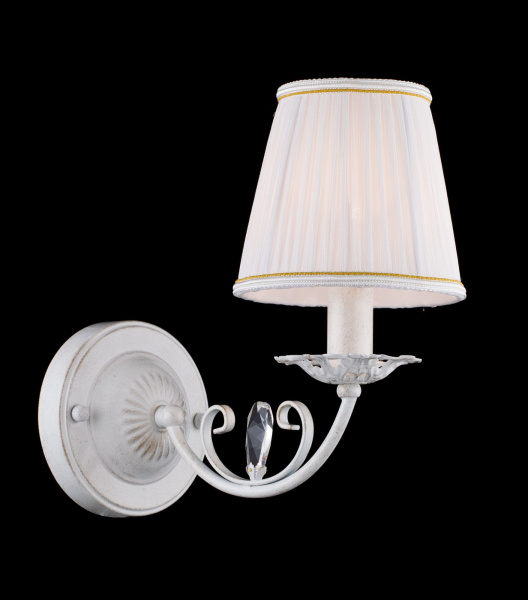 Настенный светильник (бра) 1*E14 40Вт Белый IP20 Bianchi FR2307-WL-01-WG Freya