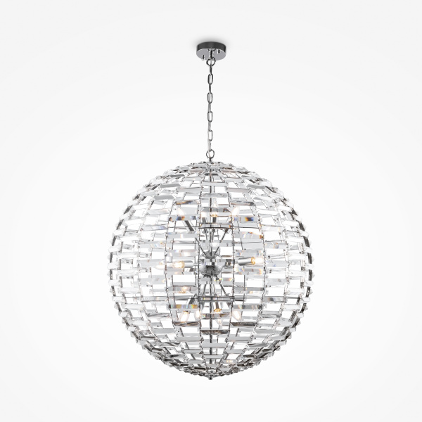 Подвесной светильник 12*E14 40Вт Хром IP20 Palla MOD092PL-12CH Maytoni