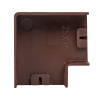 Поворот 90 гр, (25х16) (4 шт) темное дерево EKF-Plast