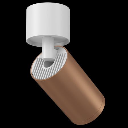 Потолочный светильник 1*GU10 10Вт Белый и Медь матовая IP20 FOCUS S C050CL-1WC Technical