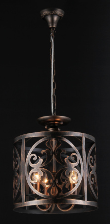 Подвесной светильник 3*E14 60Вт Коричневый IP20 Rustika H899-03-R Maytoni