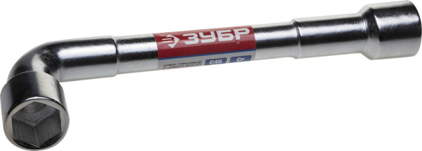 Ключ торцовый "Мастер" двухсторонний L-образный, проходной, 24мм ЗУБР