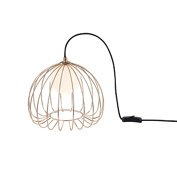 Настольная лампа 1*G9 28Вт Черный с Золотом IP20 Polly MOD542TL-01G Maytoni