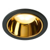 Светильник потолочный встраиваемый, MR16 G5.3, черный + золото DL3102