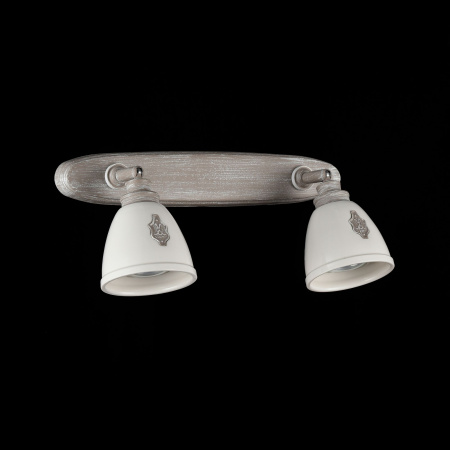 Светильник спот 2*GU10 35Вт Серый IP20 Agnes SP289-CW-02-BG Maytoni