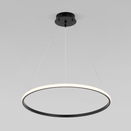 Подвесной светодиодный светильник с ПДУ черный IP20 (90264/1 черный) Eurosvet