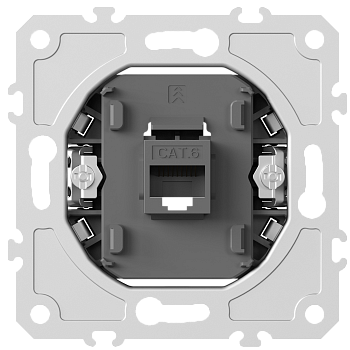Donel механизм розетки RJ45 одиночная cat.6/ClassE-8, серия DB