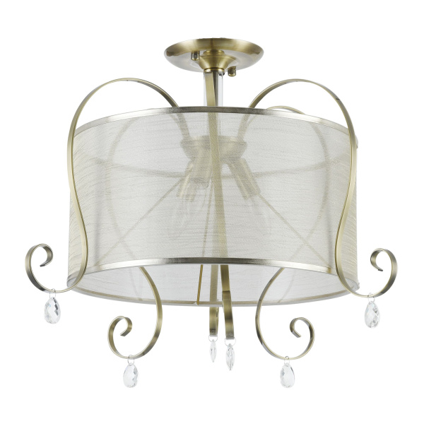 Потолочный светильник 3*E14 40Вт Бронза IP20 Simone FR2020-CL-03-BZ Freya