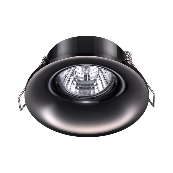 Встр.св-к IP20 GU10 50W 220V METIS черный хром NOVOTECH