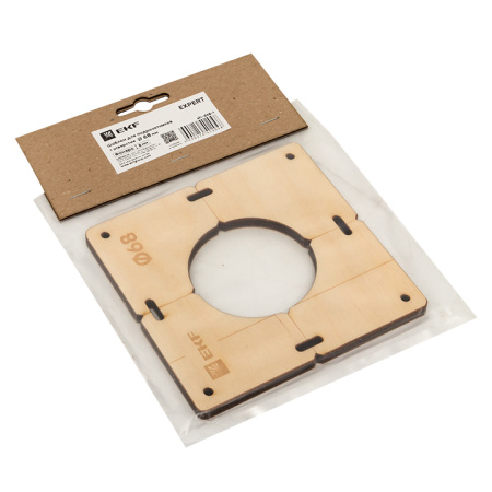 Шаблон для подрозетников c 1 отв, диам, 68 мм Expert EKF