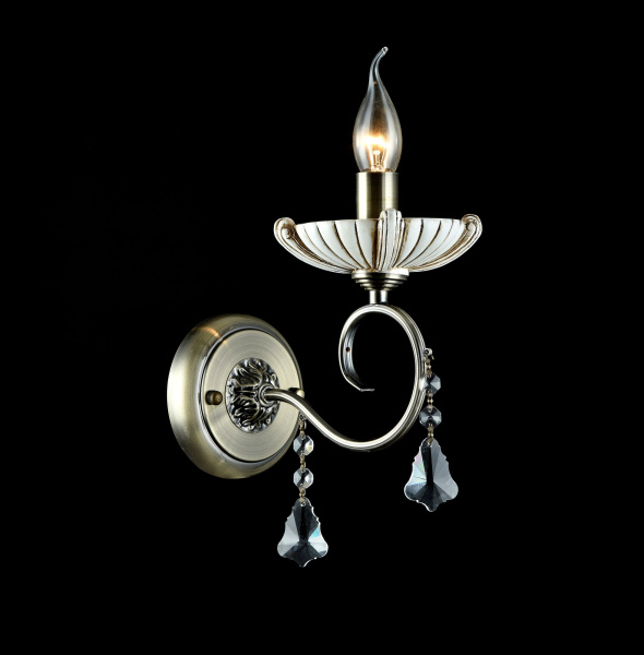 Бра 1*E14 60Вт Бронза IP20 Shell FR2014-WL-01-BZ Freya