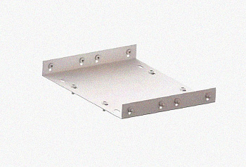 Соединитель лотковый замковый СЛЗ-150х150 УТ1,5, горячее цинкование, S1,5