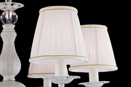 Люстра 6*E14 40Вт Белый IP20 Bianchi FR2307-PL-06-WG Freya