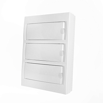 Бокс настенный STEKKER EBX50-3/36-40 36 модулей, белый, пластик, серия Standart