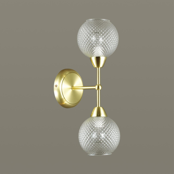 Бра E14 220V EVERLY золотой LUMION