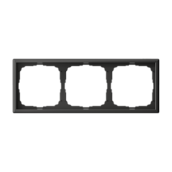 ARTGALLERY 3-постовая РАМКА, универсальная, БАЗАЛЬТ Systeme Electric