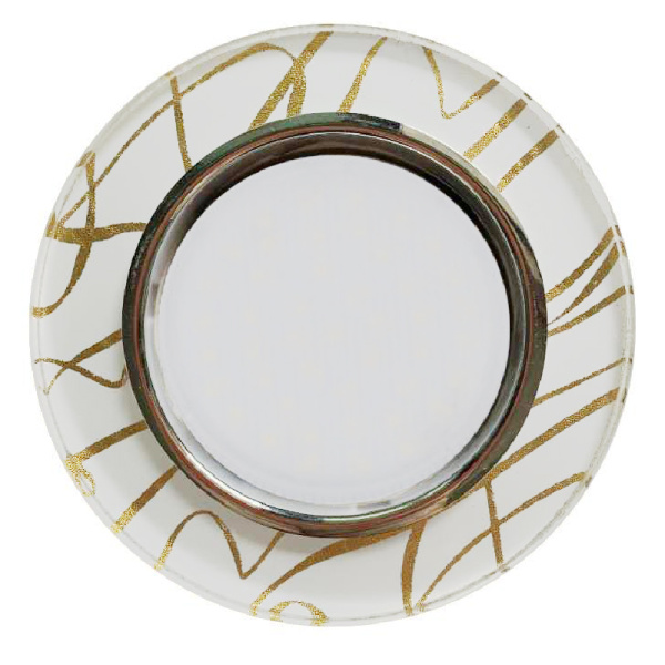 Светильник встраиваемый GCL-GX53-H38-BL-10 Золотая роспись General