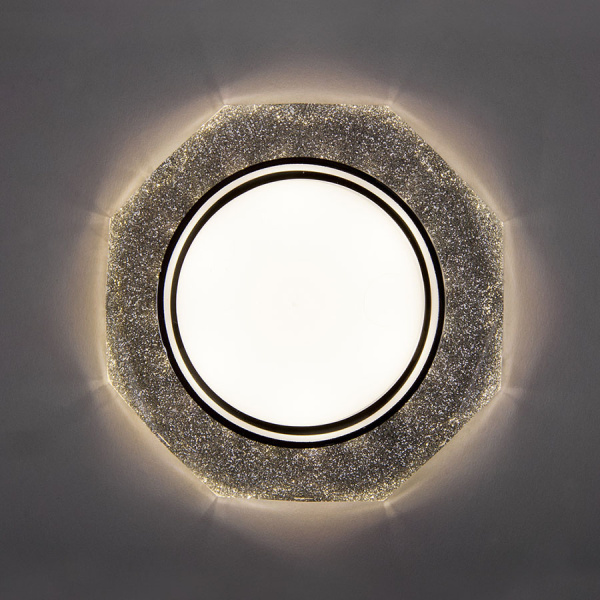 Светильник встраиваемый GCL-GX53-H38-BL-7 ГРАНЕНЫЙ СЕРЕБРЯНЫЙ БЛЕСК General