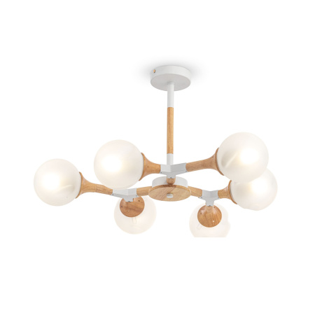 Потолочный светильник 6*E27 60Вт Белый IP20 Amy FR5105CL-06W Freya