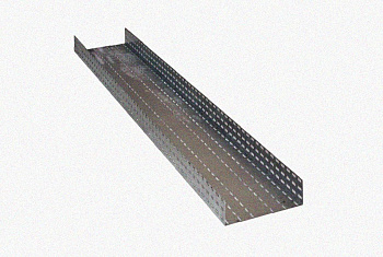Лоток перфорированный ЛМ 500х65х3000 УХЛ1, оцинкованный лист, S1,5