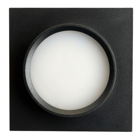 Светильник потолочный встраиваемый, 15W 230V GX53, IP44, черный, квадрат, без лампы, DL505 Feron