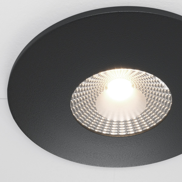 Встраиваемый светильник LED 7Вт Черный IP20 Downlight DL038-2-L7B4K Technical Maytoni
