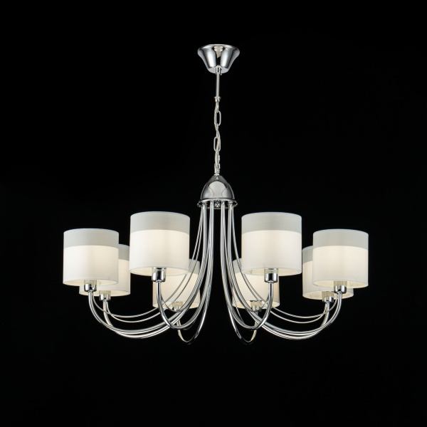 Люстра 8*E14 40Вт Хром IP20 Taisia FR5683PL-08CH Freya