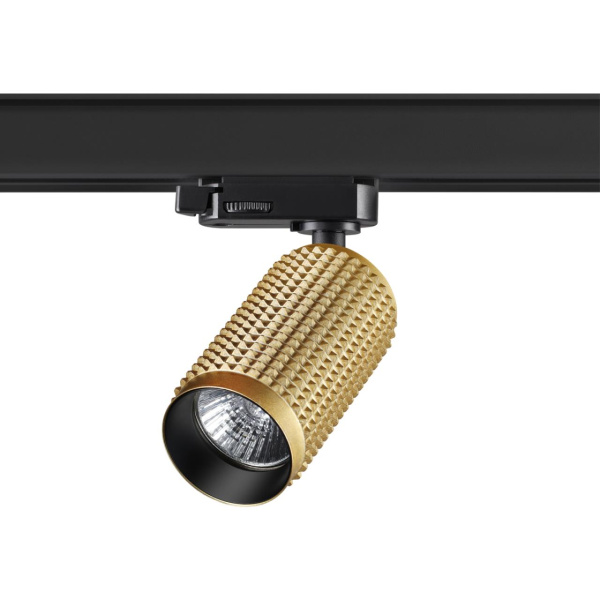 Трехфазный трековый cветильник IP20 GU10 50W 220V MAIS золото NOVOTECH