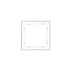 Рамка пластиковая Voltum S70 на 1 пост, (белый матовый)