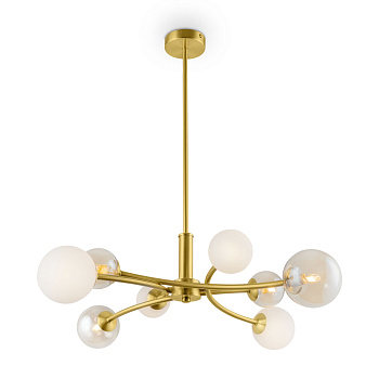 Люстра 8*G9 28Вт Латунь IP20 Bethany FR5116PL-08BS Freya