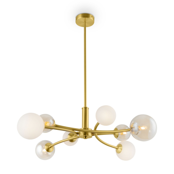 Люстра 8*G9 28Вт Латунь IP20 Bethany FR5116PL-08BS Freya