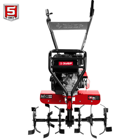 Усиленный бензиновый мотоблок с понижающей передачей, 7 л.с. ЗУБР Усиленный бензиновый мотоблок с понижающей передачей, 7 л.с. ЗУБР