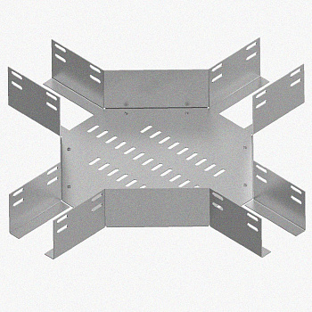 Лоток крестообразный перфорированный КМ 600х50 У3, окрашенный, S1,5