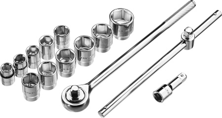 НКТ-14 набор инструмента для крупногабаритной техники 14 предм. Серия Профессионал. ЗУБР