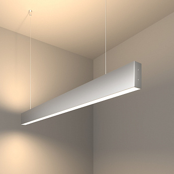 Линейный светодиодный подвесной двусторонний светильник 40Вт 4200К серебро матовое IP20 (a041521) Elektrostandard Pro