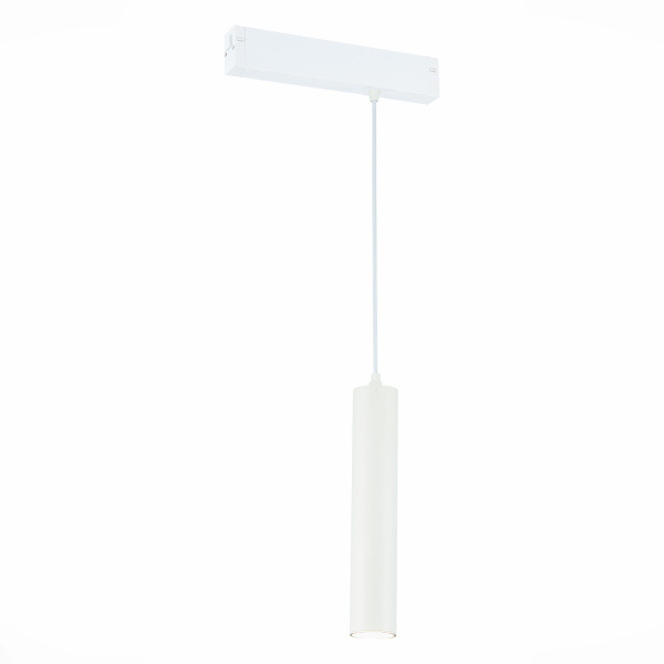 Светильник трековый Белый GU10 1*50Вт IP20 D54xH290 180-240В Без ламп ST507.503.01 ST LUCE