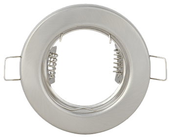 Светильник встраиваемый под лампу MR16 хром матовый IEK