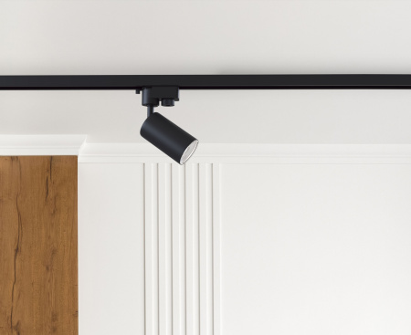 Светильник трековый 1*GU10 50Вт Черный IP20 Track lamps TR002-1-GU10-B Technical