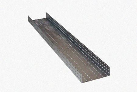 Лоток перфорированный ЛМ 200х40х3000 УТ1,5, горячее цинкование, S1,5