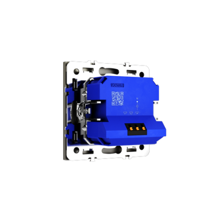 Светорегулятор встраиваемый Voltum S70 поворотно-нажимной 600 Вт, (шелк)