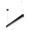 Св-к подвесной св/д IP20 LED 4000K 30W вниз + 12W вверх 220V ITER черный NOVOTECH