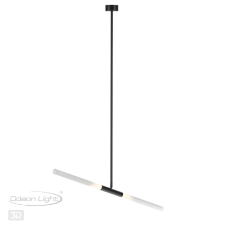 Потолочный св-к IP20 G9 2*40W SOHO черный ODEON LIGHT