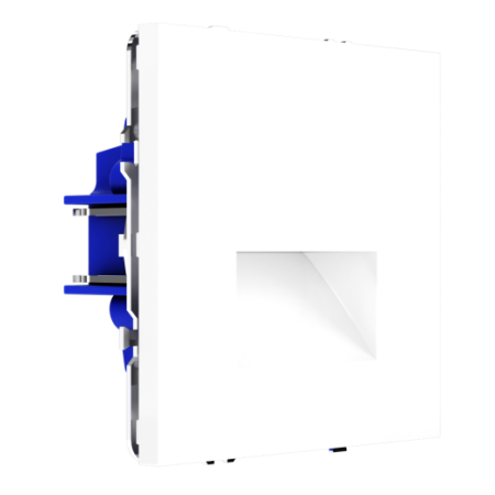 Подсветка светодиодная встраиваемая Voltum S70, (белый глянцевый)