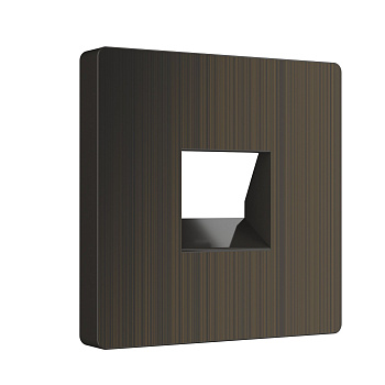 Накладка для RJ45 и RJ11 (бронзовый) Werkel