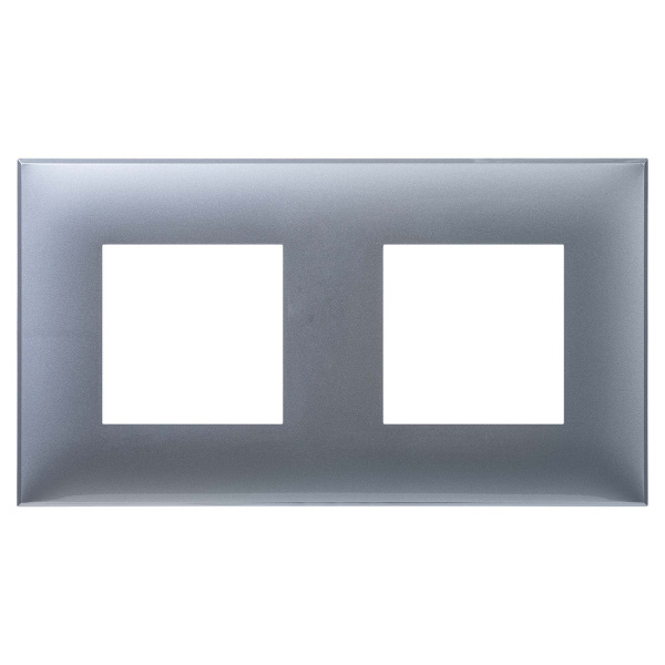 Рамка "Avanti", "Закаленная сталь", 2 поста (4 мод.) DKC