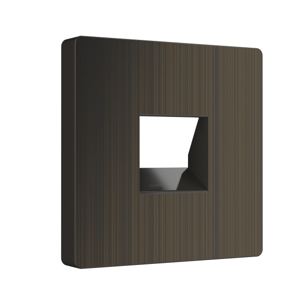 Накладка для RJ45 и RJ11 (бронзовый) Werkel