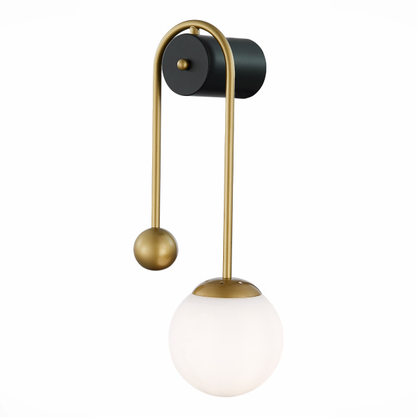 Светильник настенный Золотистый/Золотистый, Белый E27 1*40Вт SL1202.201.01 ST LUCE