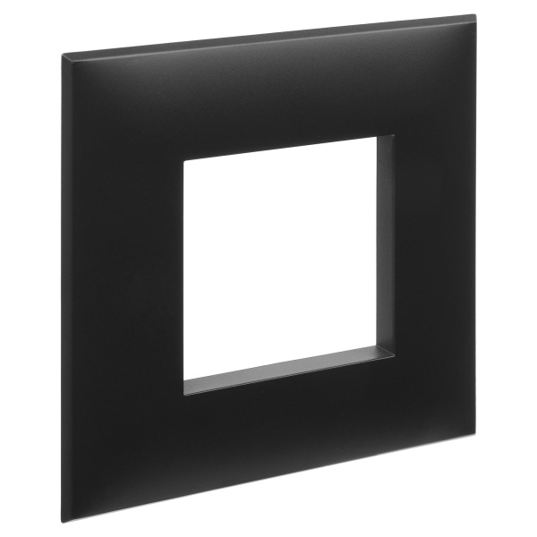 Рамка "Avanti", "Черный матовый", 1 пост (2 мод.) DKC