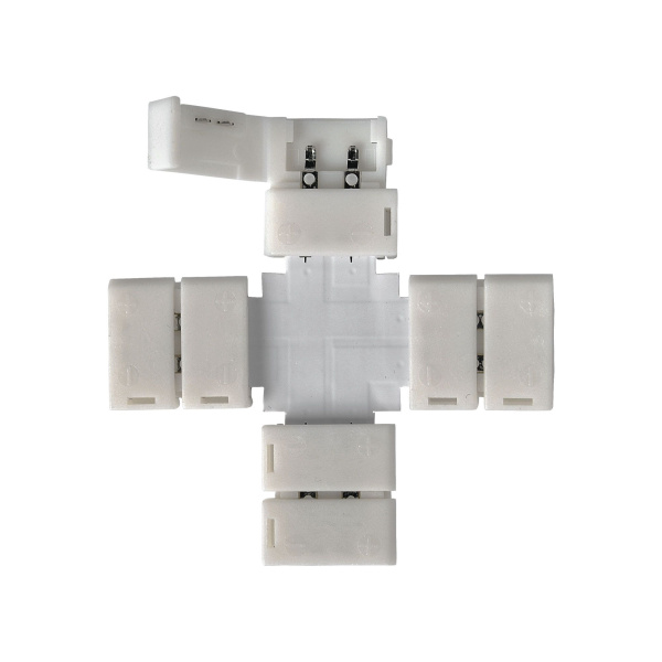 X-образный коннектор для одноцветной светодиодной ленты 5050 (5 шт.) IP20 (a038803) Elektrostandard